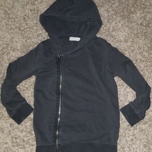 Little boys slim fit zip jacket hoodie